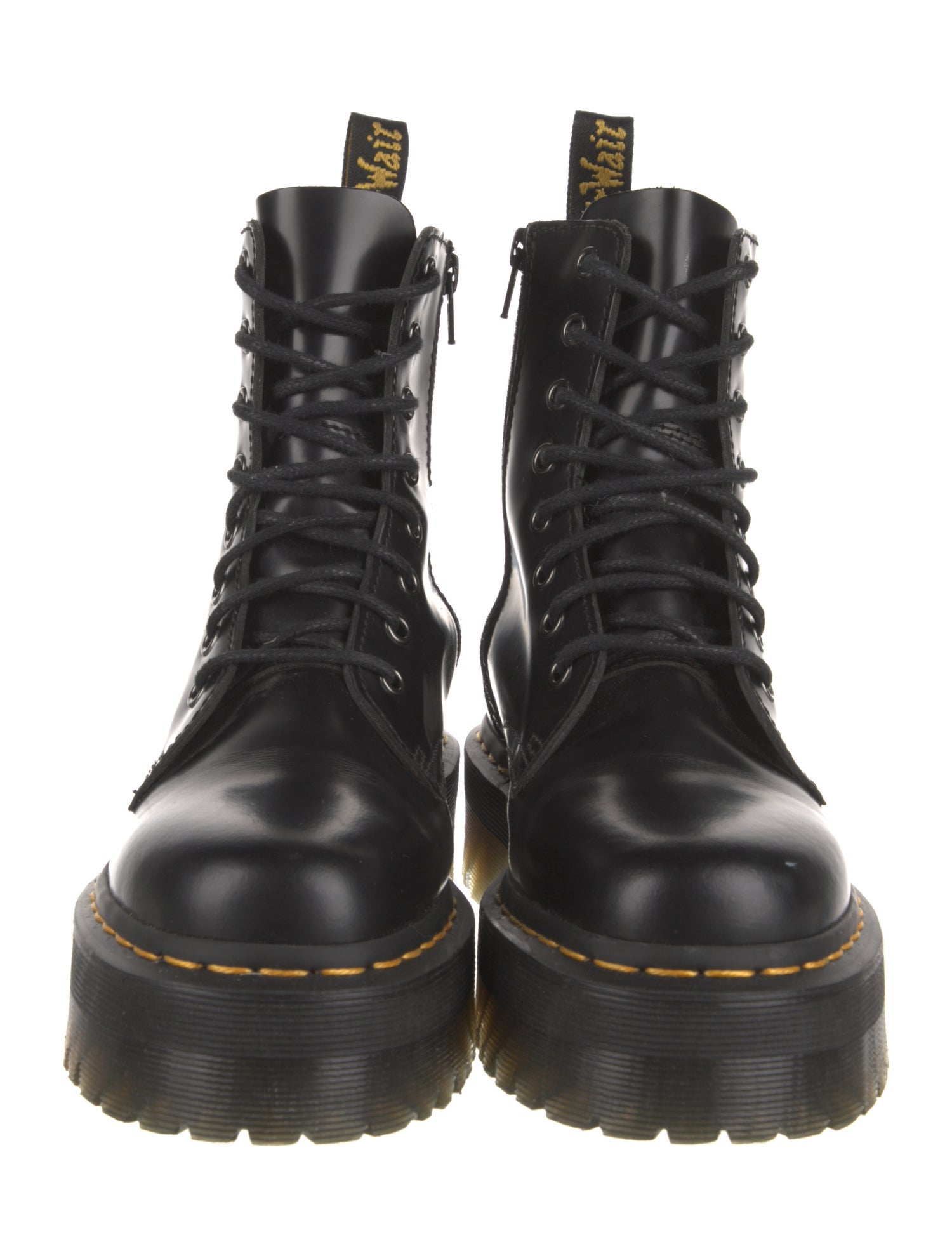 Dr. Martens Leather Combat Boots